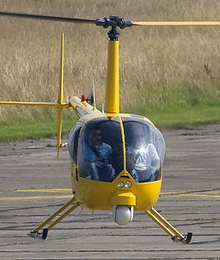 G-OTVI at Durham Tees airport